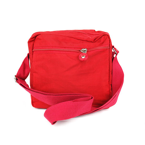 Starbag Kleine Reistas/Schoudertas Crinkle-nylon Unisex Rood - (KP-0101-36) - 20x10x20cm -